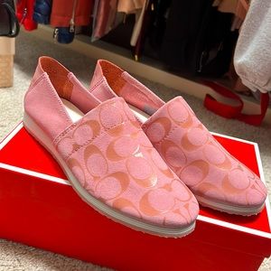 New coach logo espadrilles